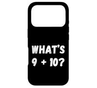 Custodia per iPhone 17 Pro Cosa c'è 9 Plus 10? 21! Divertente Internet Viral Math Meme