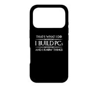 Custodia per iPhone 17 Pro Costruisco PC e so cose divertente PC Builder Gamer