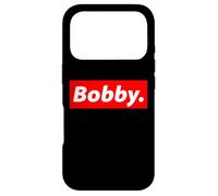 Custodia per iPhone 17 Pro Costume con nome Bobby per uomini e ragazzi di nome Bob o Bobby