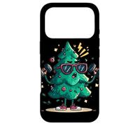 Custodia per iPhone 17 Pro Costume da allenamento festivo con questo manubrio dell'albero di Natale