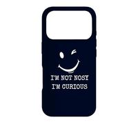Custodia per iPhone 17 Pro Costume da scherzo umoristico con sarcasmo, non sono un ficcanaso