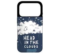 Custodia per iPhone 17 Pro Costume da testa tra le nuvole per ragazzi e ragazze