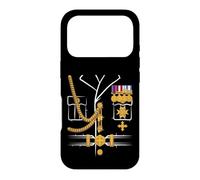 Custodia per iPhone 17 Pro Costume da ufficiale generale del dittatore militare per Halloween