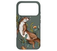 Custodia per iPhone 17 Pro Cottagecore Cute Otter Furry Therian Goblincore Forest Witch