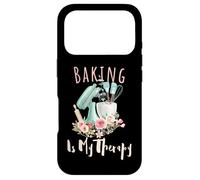 Custodia per iPhone 17 Pro Cottura è la mia terapia Cucina Bake Lover Cooking Baker Citazione