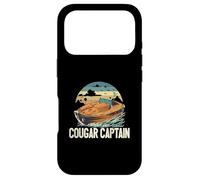 Custodia per iPhone 17 Pro Cougar Capitano Divertente Barca Proprietario Lago Life Pontoon King
