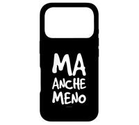 Custodia per iPhone 17 Pro Cover Divertenti - Anche Meno - Scritte Simpatiche - Frasi