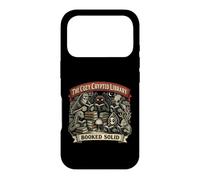 Custodia per iPhone 17 Pro Cozy Cryptid Library Prenotato Solid Reader Fantasy Libri Leggi
