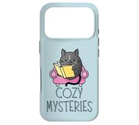 Custodia per iPhone 17 Pro Cozy Mysteries Lazy Sunday legge per i detective in poltrona