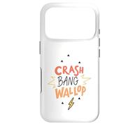 Custodia per iPhone 17 Pro Crash Bang Wallop Lightning Laugh Logo Stampa Frase