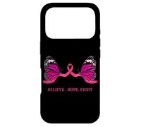 Custodia per iPhone 17 Pro Credi nella speranza, combatti la consapevolezza del cancro al seno, progettazione sanitaria