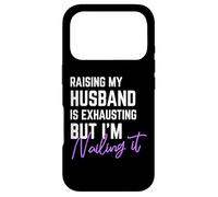 Custodia per iPhone 17 Pro Crescere mio marito è estenuante, divertente moglie coppia sposata