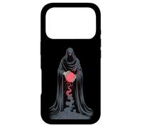 Custodia per iPhone 17 Pro Crimson Orb Warden - Opera d'arte dell'entità ombra