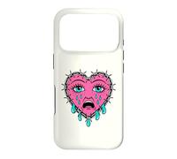 Custodia per iPhone 17 Pro Crying Heart Tattoo - Traditional Old School Tattooed Inked