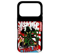 Custodia per iPhone 17 Pro CTHULHU. Japanese Anime Monster Attack, Old Poster Japanese
