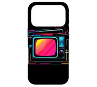 Custodia per iPhone 17 Pro CTR TV Synthwave Look d'altri tempi