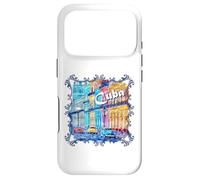 Custodia per iPhone 17 Pro Cuba scena di strada dell'Avana Auto d'epoca Souvenir