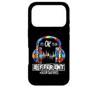 Custodia per iPhone 17 Pro Cuffie per la consapevolezza dell'autismo, per amanti dei videogiochi, uomini, donne, bambini