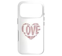 Custodia per iPhone 17 Pro Cuore d'amore per ragazze e donne carino San Valentino