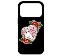 Custodia per iPhone 17 Pro Cuore fantasma Be My Boo Roses