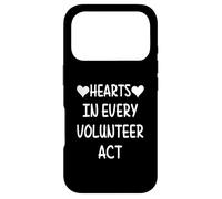 Custodia per iPhone 17 Pro Cuori in ogni atto di volontariato