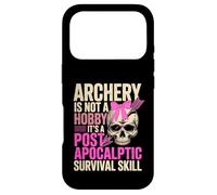 Custodia per iPhone 17 Pro Cute Archery Girl Not A Hobby It's Post Apocalyptic Skill