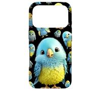 Custodia per iPhone 17 Pro Cute Budgie Theme Parakeet Bird Pattern For Bird Lover