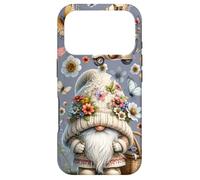 Custodia per iPhone 17 Pro Cute Butterfly Accessories For Girls Floral Wildflower Gnome