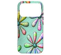 Custodia per iPhone 17 Pro Cute Easter Spring Daisies Flowers Floral Aesthetic Decor