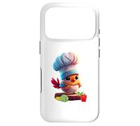 Custodia per iPhone 17 Pro Cute Funny Restaurant Chef Bird Yes Chef