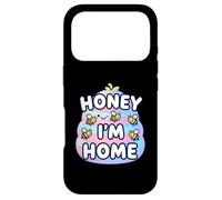 Custodia per iPhone 17 Pro Cute Honey I'm Home Beehive Pun