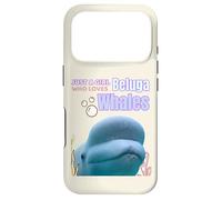 Custodia per iPhone 17 Pro Cute Just A Girl Who Loves Belugas, Beluga Whale Enthusiast