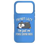 Custodia per iPhone 17 Pro Cute Kawai Kids Lazy Power Saving Penguin Lover