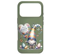 Custodia per iPhone 17 Pro Cute Spring Gnome Butterfly Graphic For Happy Easter Sunday