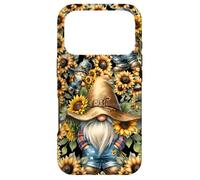 Custodia per iPhone 17 Pro Cute Sunflower Gnome Patterns For Women Spring And Summer