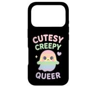 Custodia per iPhone 17 Pro Cutesy Creepy Queer Spooky Carino Energia Audace Orgoglio Vibe