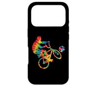 Custodia per iPhone 17 Pro Cycle ball Tie Dye Rainbow Kids Boys Teenage Men Girls Cool
