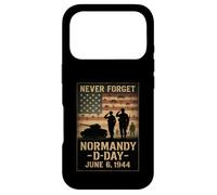 Custodia per iPhone 17 Pro D-Day 81° Anniversario Normandia 1944 Militare Tributo Uomini
