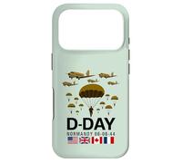 Custodia per iPhone 17 Pro D-Day 82° Anniversario 1944 Paracadutisti Veterano Omaggio Uomini
