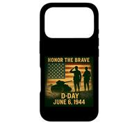 Custodia per iPhone 17 Pro D-Day 82° Anniversario Normandia 1944 Militare Tributo Uomini