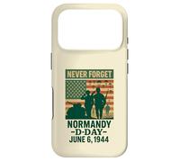 Custodia per iPhone 17 Pro D-Day 82° Anniversario Normandia 1944 Militare Tributo Uomini