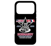 Custodia per iPhone 17 Pro D-Day Star Flags Normandia Operazione Overlord Giugno 6, 1944
