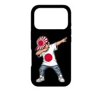 Custodia per iPhone 17 Pro Dabbing Boy Bandiera Giappone Sun Ray Cappello Streetwear Style