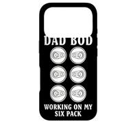 Custodia per iPhone 17 Pro Dad Bod Working On My Six Pack Funny Drinking Team Beer