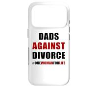 Custodia per iPhone 17 Pro Dads Against Divorce - Conservative Men's Pro-Marriage Quote
