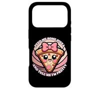 Custodia per iPhone 17 Pro Dammi un po' di pizza e dimmi che sono carina