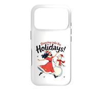Custodia per iPhone 17 Pro Dancing into the Holidays Principessa Pupazzo di neve Regalo Uomo Donna