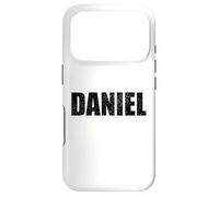 Custodia per iPhone 17 Pro Daniel Nome Compleanno personalizzato Daniel