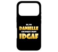 Custodia per iPhone 17 Pro Danielle Costume IDGAF Meme Funny Halloween For Dani