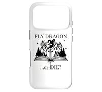 Custodia per iPhone 17 Pro Dark Romance Book Dragon Fly Dragon or Die in My Fantasy Era
